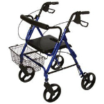 Rollator in blue by Roscoe
